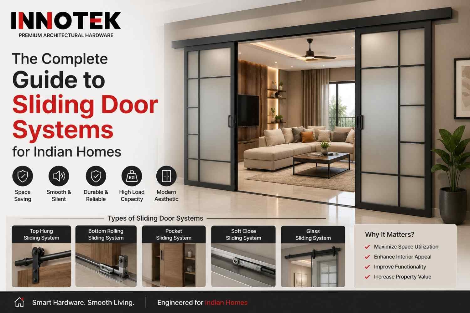 The Complete Guide to Sliding Door Systems for Indian Homes