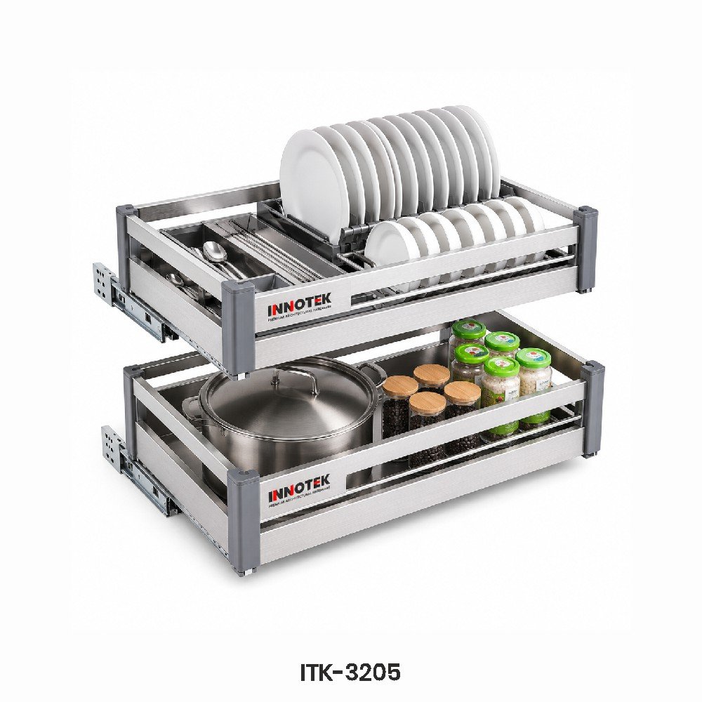 KITCHEN FLAT DRAWER BASKET