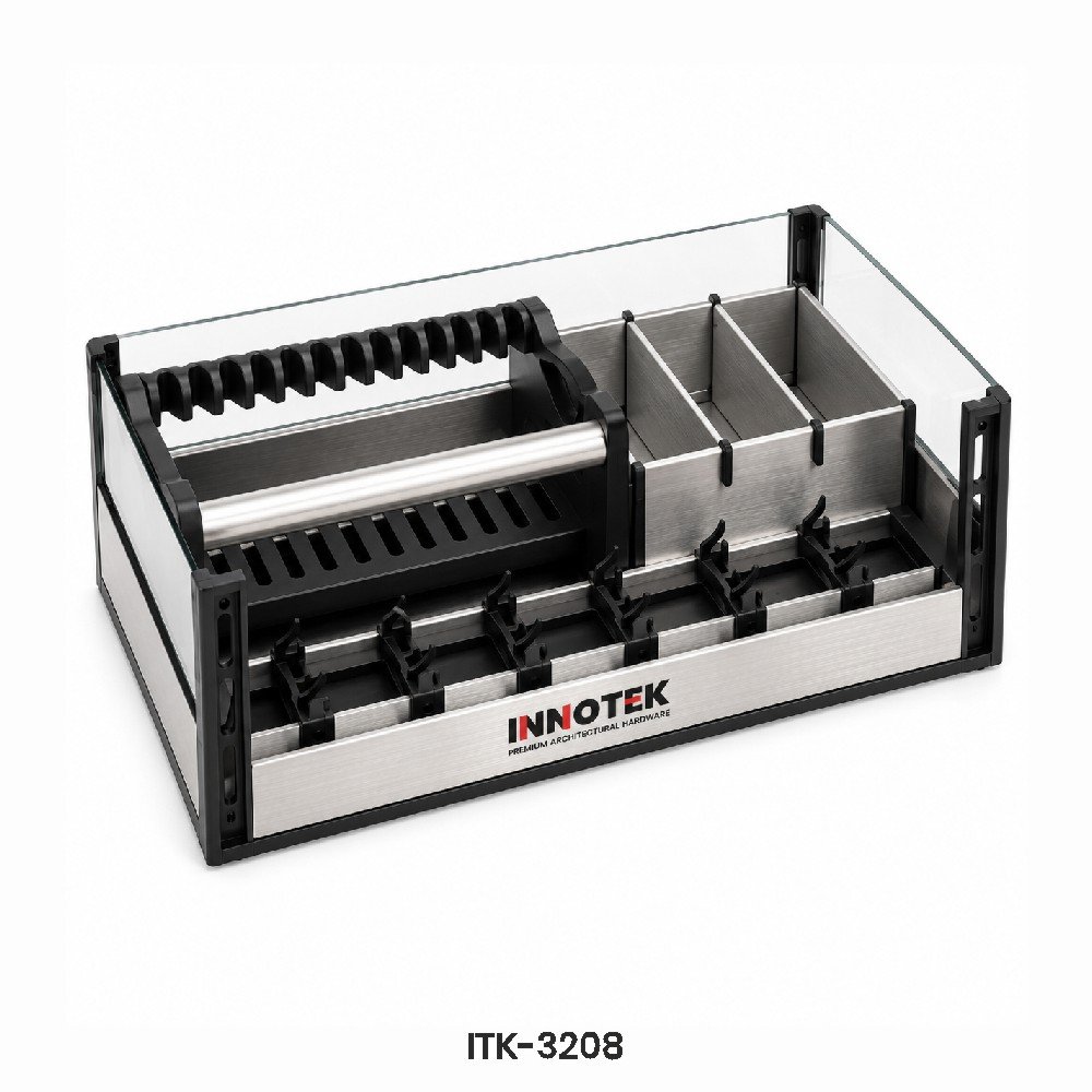 KITCHEN DISH DRAWER BASKET