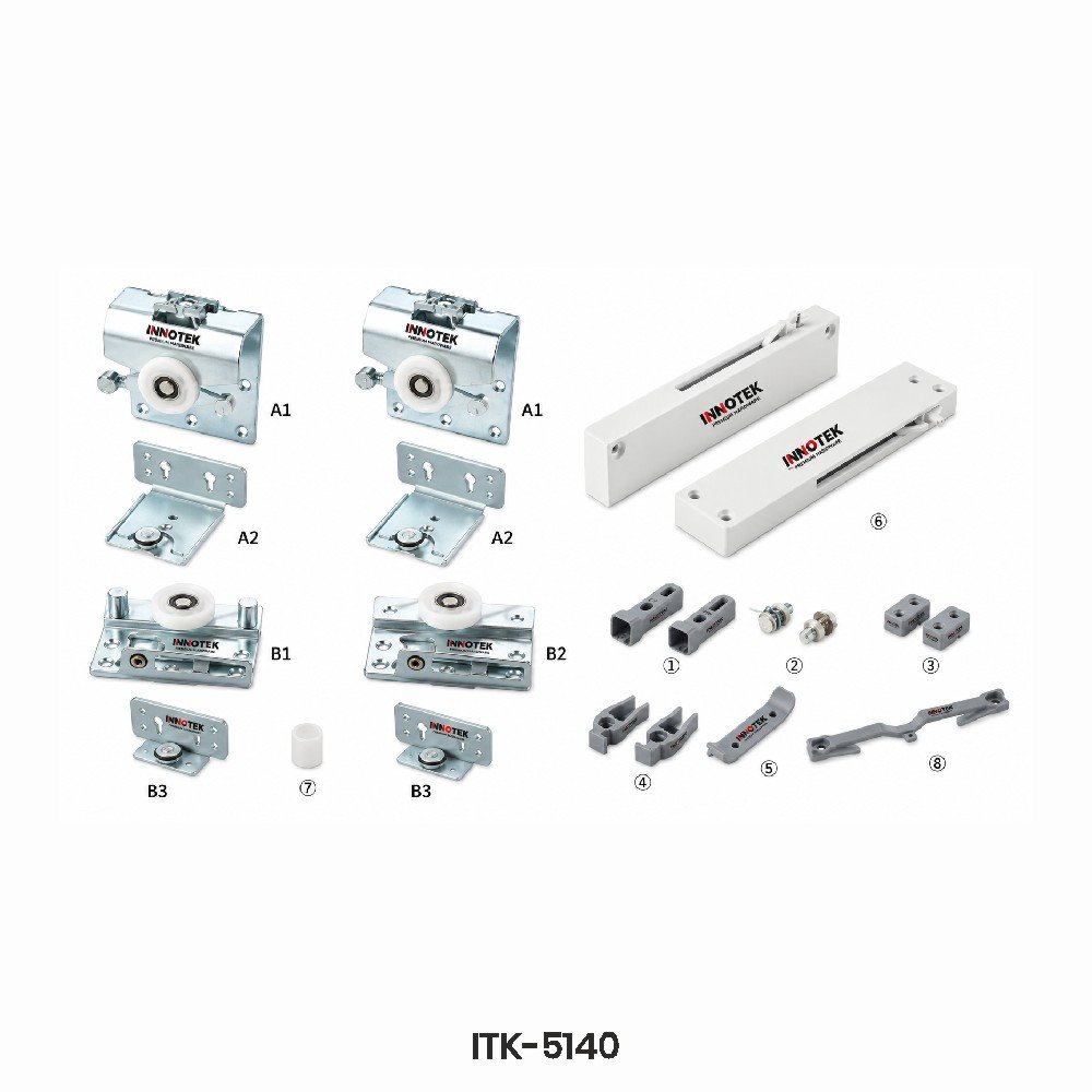 ROLLER FOR OVERLAY SLIDING DOOR