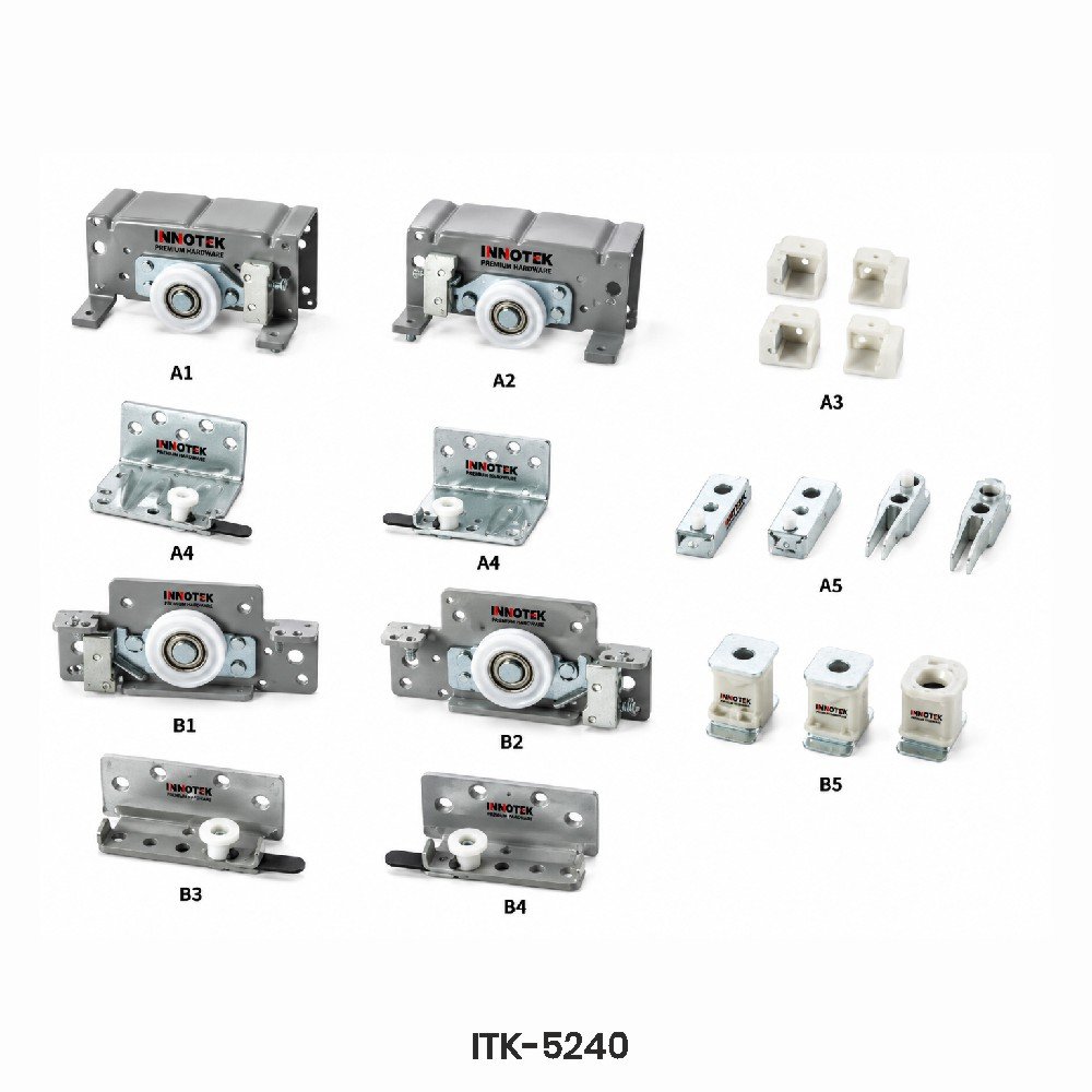HEAVY DUTY VISIBLE SLIDING DOOR FITTINGS