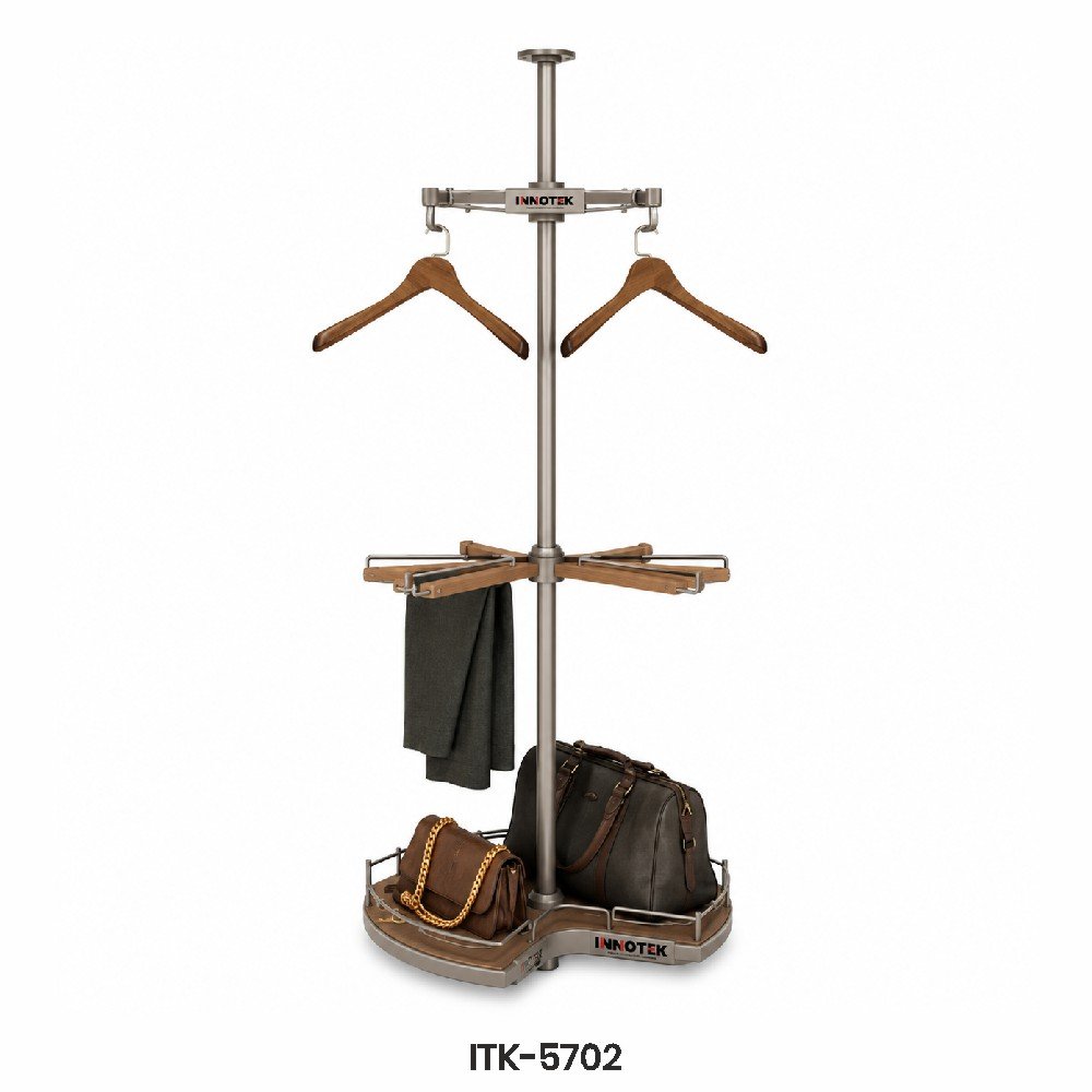 MULTIFUNCTIONAL ROTATING COMBINATION RACK FOR TALL CABINETS