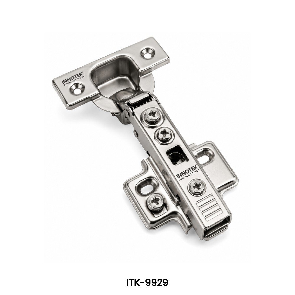 35MM SOFT CLOSING HINGE (FULL-OVERLAY, ZINC ALLOY CLIP-ON)